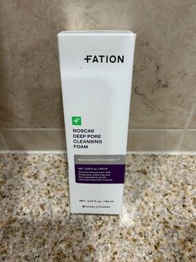 NWT FATION Nosca9 Deep Pore Cleansing Foam 150mL
